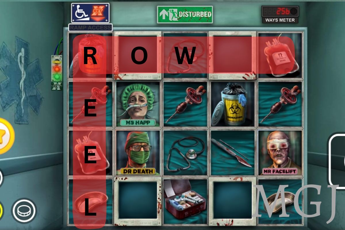 Online Slots Terms - Screenshot of Nolimit City Disturbed Slot - MGJ
