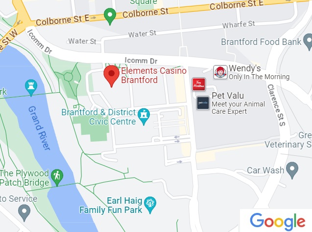 Elements Casino Brantford - Screenshot Google Maps - MGJ