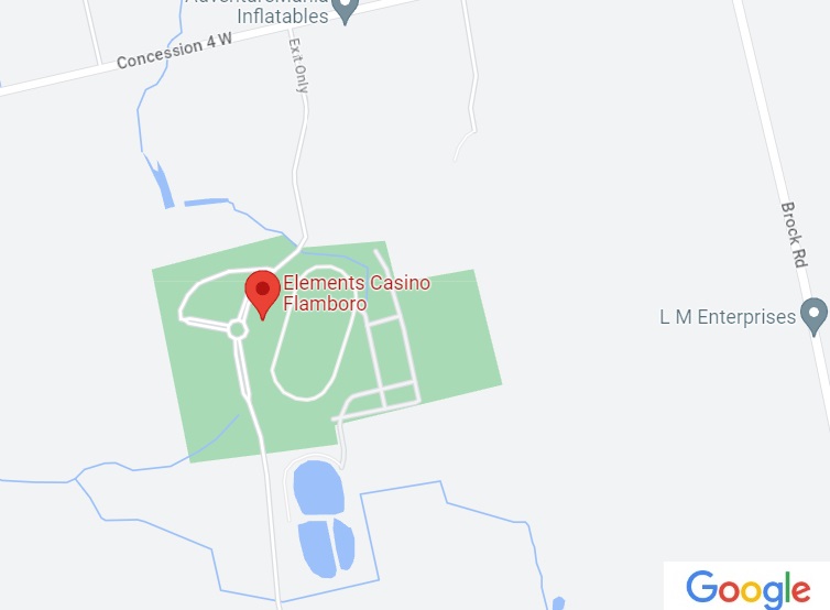 Elements Casino Flamboro - Screenshot Google Maps - MGJ