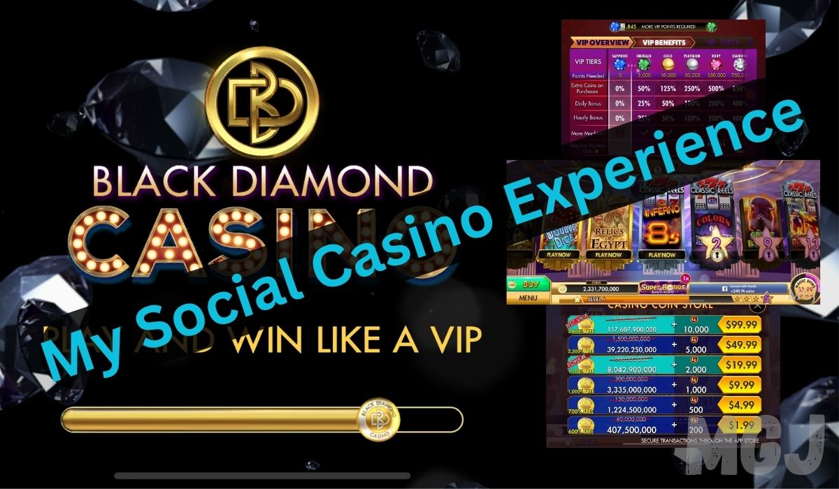 Black Diamond Casino - My Social Casino Experience - MGJ