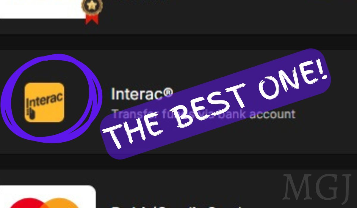 Interac casino